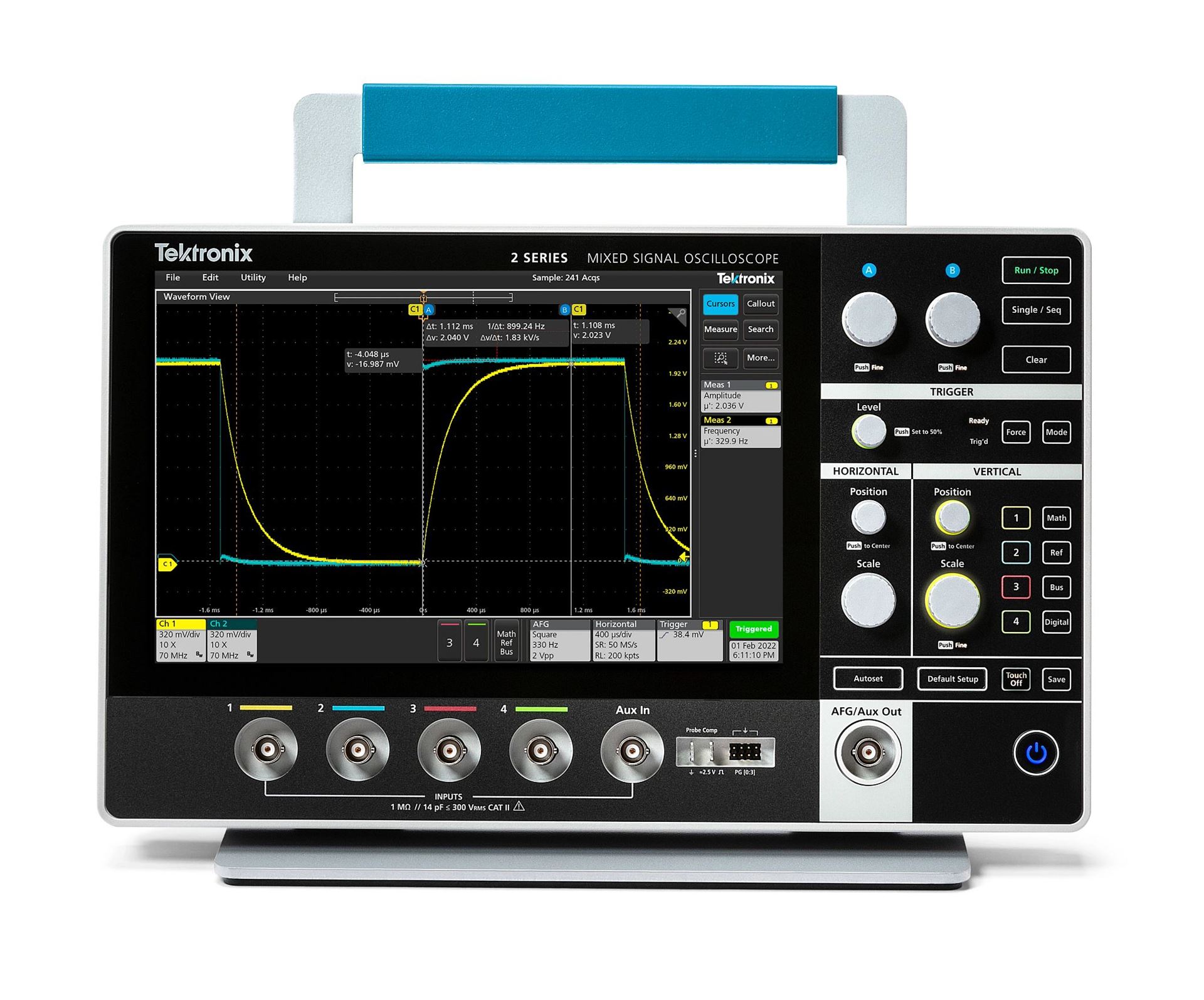 2 Series MSO24 Mixed Signal Oscilloscope